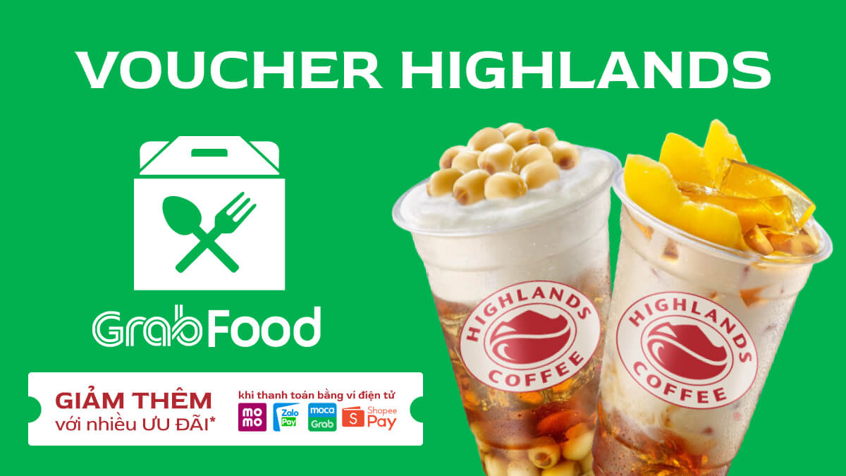 GrabFood Highlands Coffee