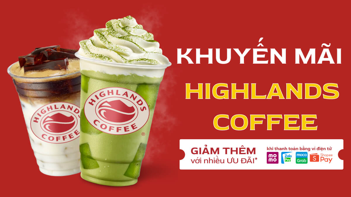 Khuyến Mại Highlands Coffee