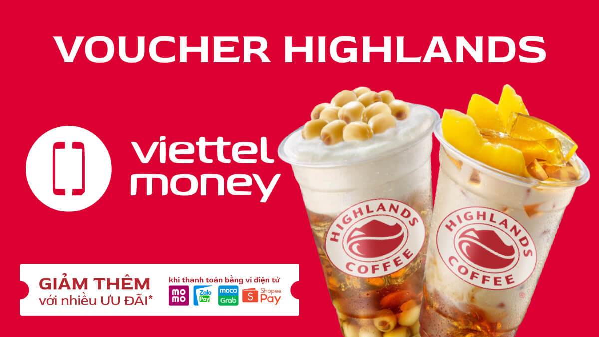 Viettel Money Highlands Coffee
